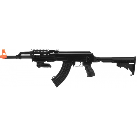 Lancer Tactical Airsoft Tactical AK-47 AEG w/ RIS and LE Stock - BLACK