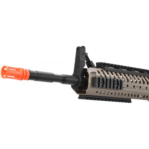 Atlas Custom Works Full Metal M4 Airsoft AEG w/ Customizable RIS (Color: Black / Tan)