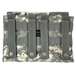 AMA Tactical MOLLE Triple Airsoft Rifle Magazine Pouch - ACU