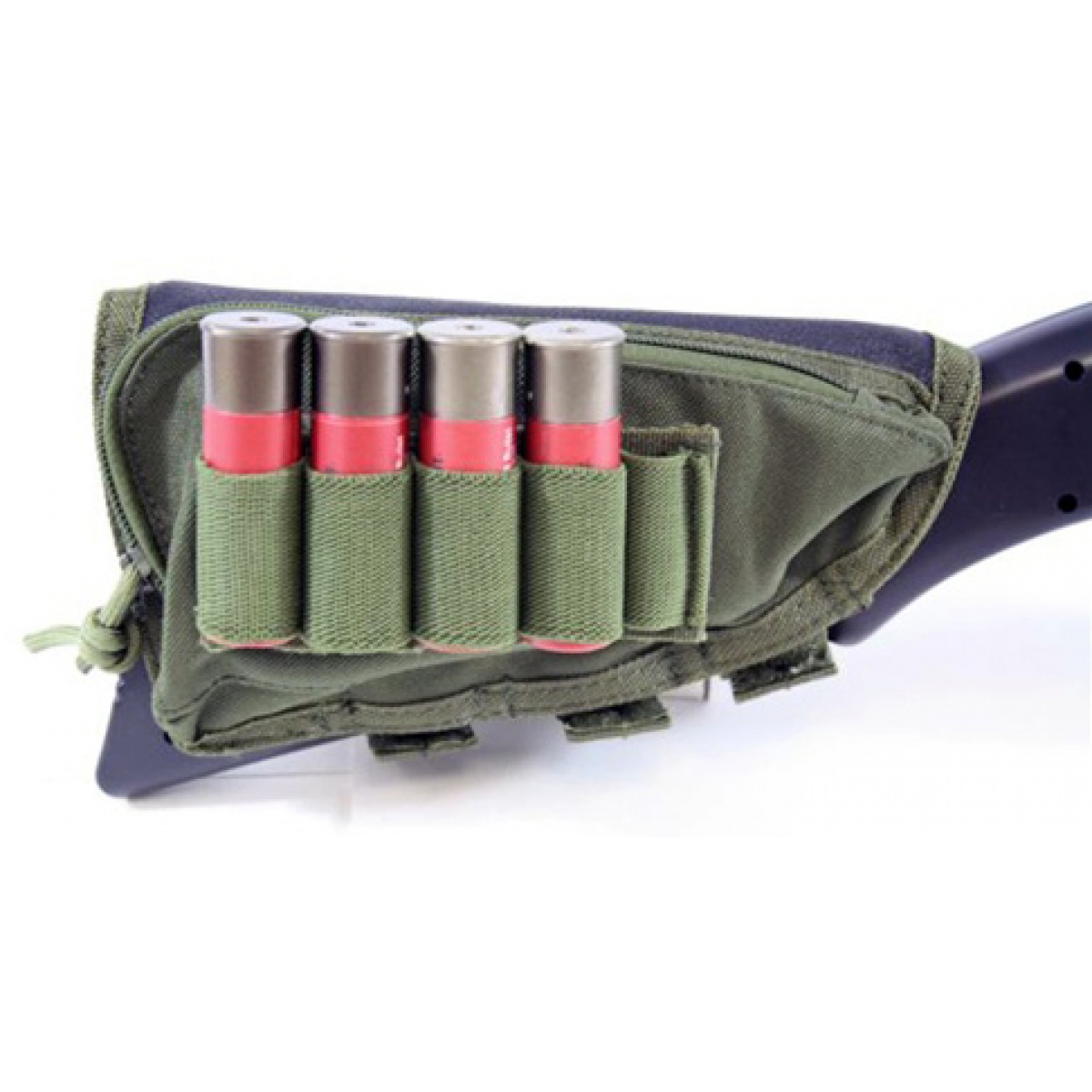AMA Buttstock Airsoft Shotgun Shell Holder OD GREEN Airsoft Megastore
