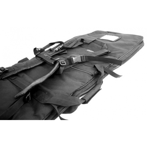 AMA 600D DualStor 47-Inch Deluxe Airsoft Gun Bag - BLACK