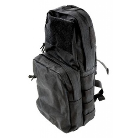 AMA MOLLE Alpha-5 Hydration Pack w/ Bladder Storage - BLACK