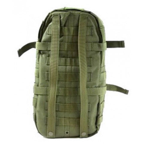 AMA MOLLE Alpha-8 Hydration Pack w/ Bladder Storage - OD GREEN