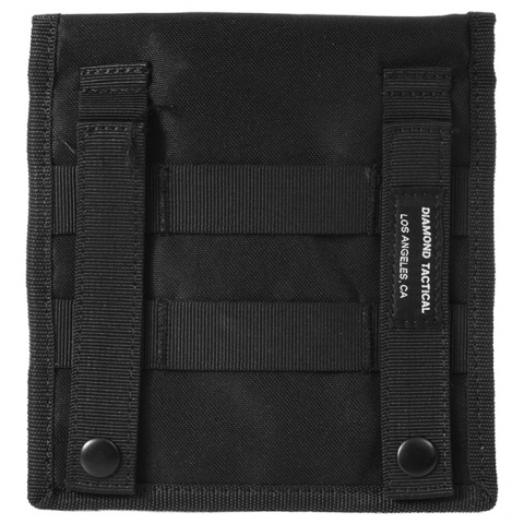 AMA Rugged 600D MOLLE Admin Pouch - BLACK