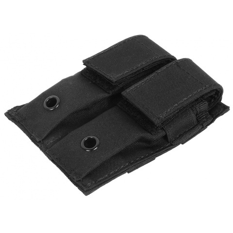 AMA 600D MOLLE Double Pistol Mag Pouch - BLACK