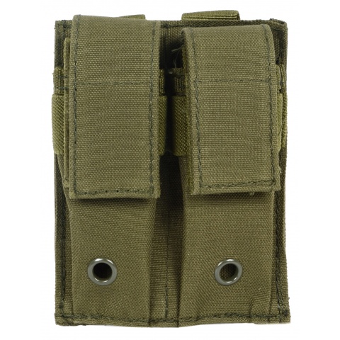 AMA 600D MOLLE Double Pistol Mag Pouch - OD GREEN