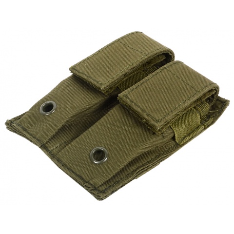 AMA 600D MOLLE Double Pistol Mag Pouch - OD GREEN