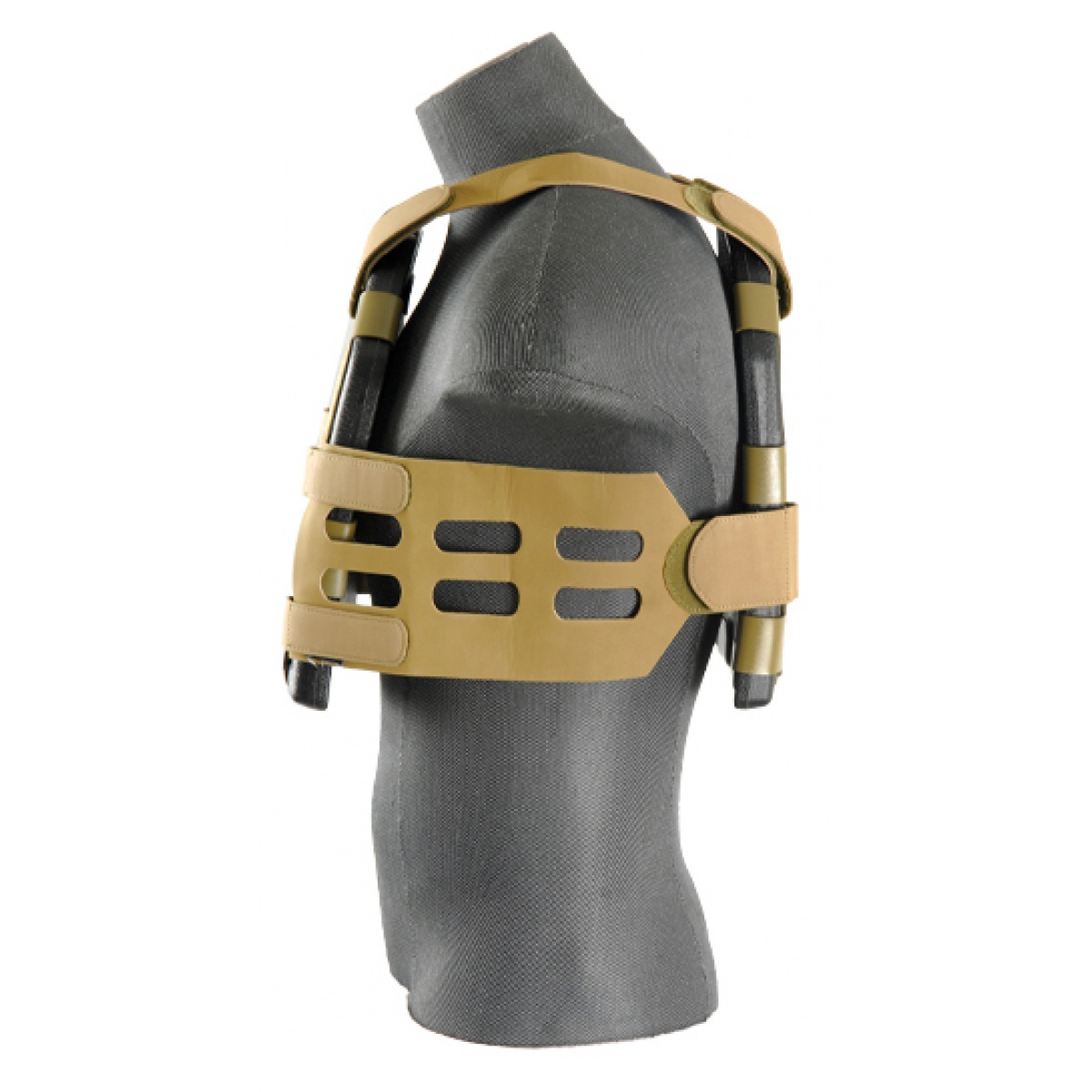 UK Arms Airsoft Plate Carrier w/ Dummy Plates DARK EARTH Airsoft