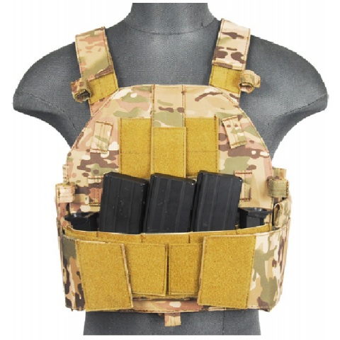 Lancer Tactical Airsoft SLK MOLLE Tactical Vest (Camo)