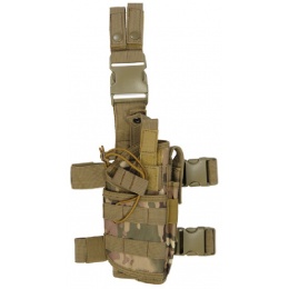 Lancer Tactical Airsoft Dropleg Holster Accessory - CAMO
