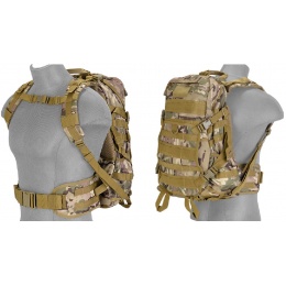 Lancer Tactical Airsoft Outdoor Every Day Carry FAST-Pack - CAMO