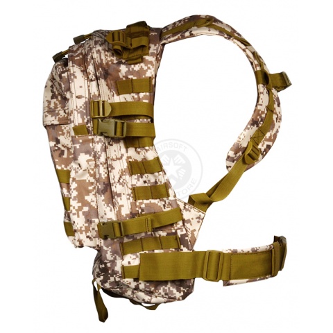 Airsoft Megastore Armory MOLLE Backpack - DIGITAL DESERT TAN