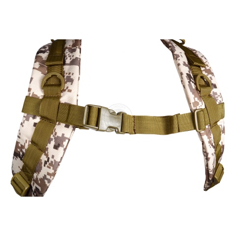 Airsoft Megastore Armory MOLLE Backpack - DIGITAL DESERT TAN