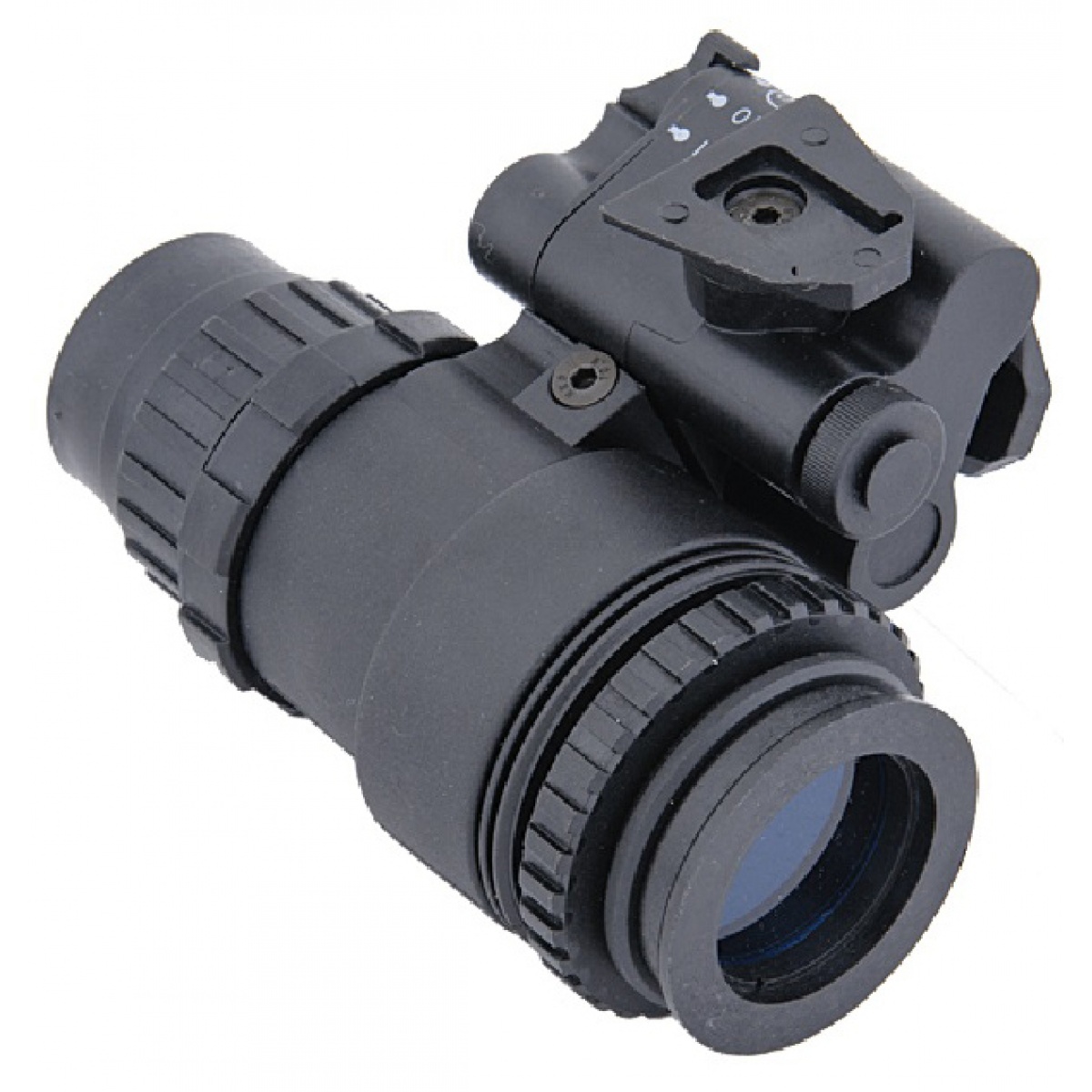 Lancer Tactical Airsoft AN/PVS18 Dummy NVG BLACK Airsoft Megastore