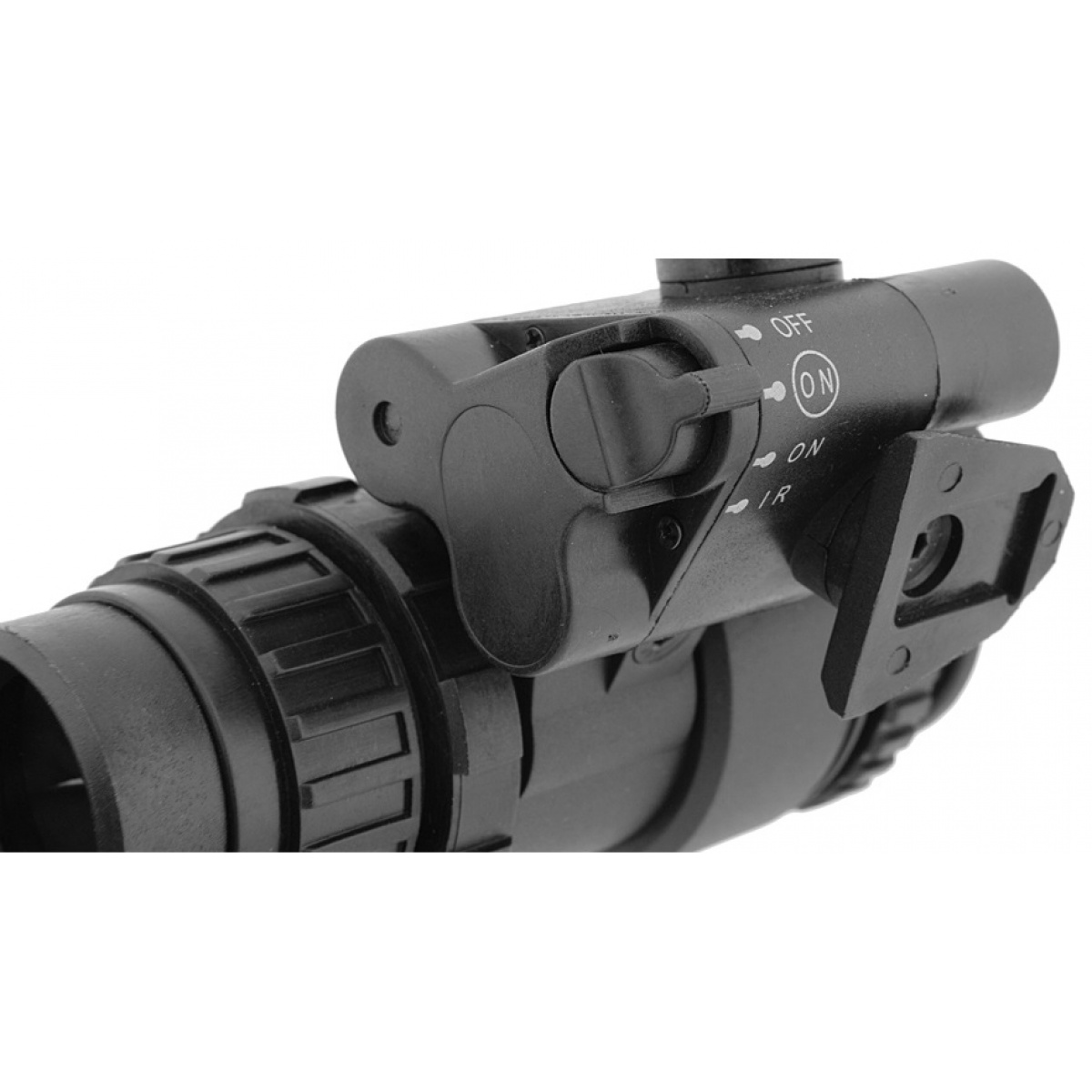 Lancer Tactical Airsoft AN/PVS18 Dummy NVG BLACK Airsoft Megastore