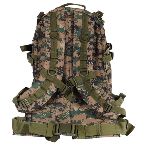 Airsoft Megastore Armory MOLLE Backpack - DIGITAL WOODLAND CAMO
