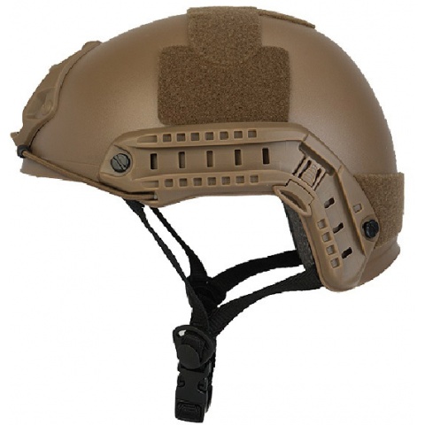Lancer Tactical Airsoft Basic Ballistic Helmet - DARK EARTH