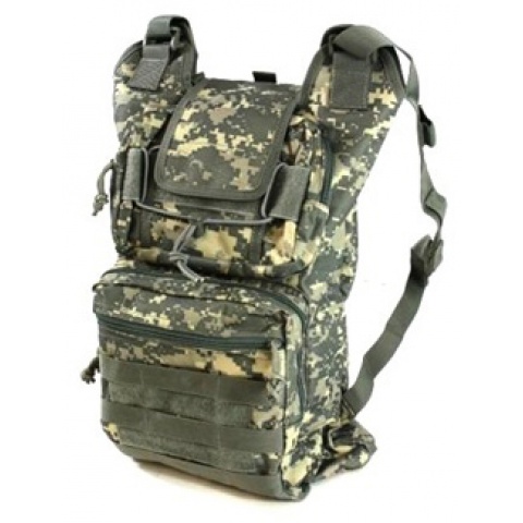 AMA Folding Backpack w/ MOLLE Webbing - ARMY DIGITAL ACU