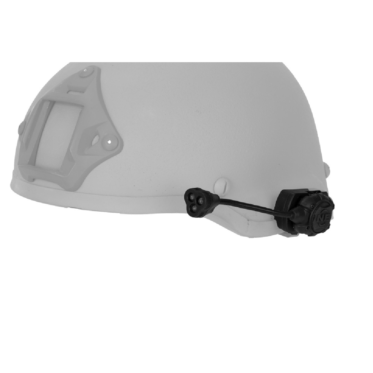 Lancer Tactical Multilight 3LED Helmet Light BLACK Airsoft Megastore