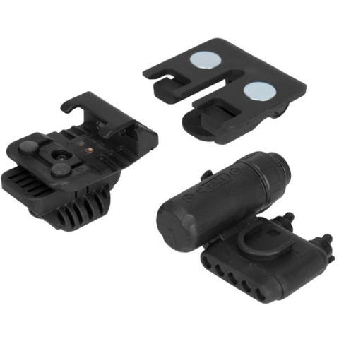 Lancer Tactical Airsoft Modular Helmet Light - BLACK