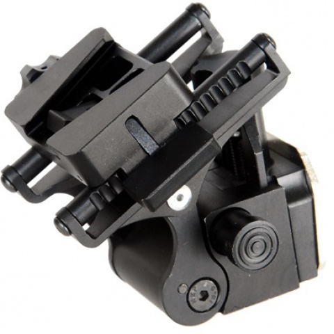 Lancer Tactical TATM Night Vision Goggle Helmet Mount - BLACK