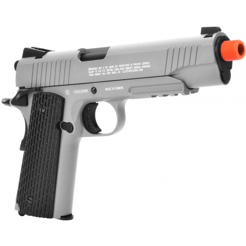 Elite Force Airsoft 1911 CO2 Blowback Tactical Pistol - SILVER