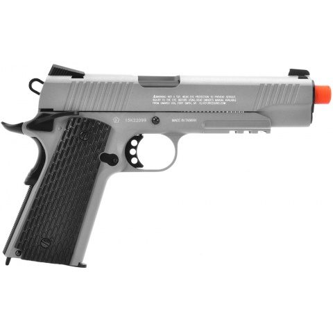 Elite Force Airsoft 1911 CO2 Blowback Tactical Pistol - SILVER