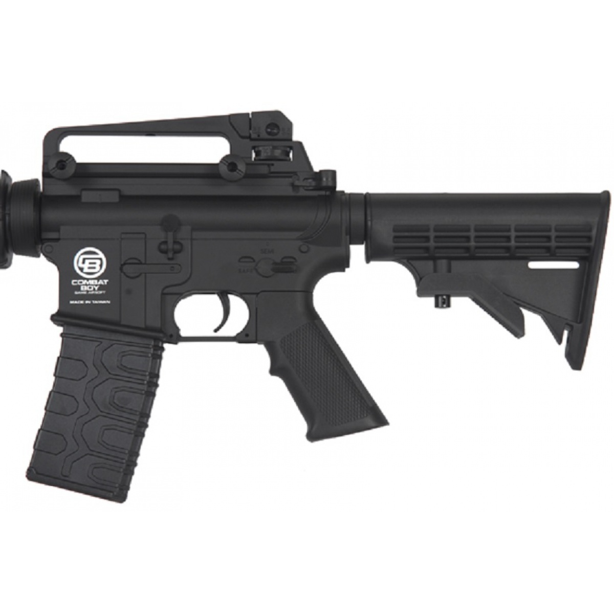 ICS Airsoft Combat M4 Assault Rifle Carbine AEG BLACK Airsoft Megastore