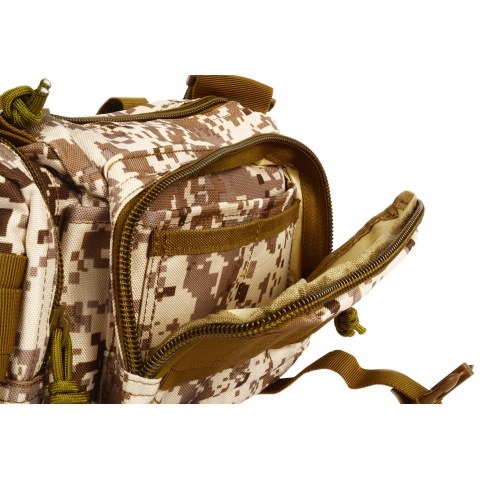 AMA Airsoft Urban Assault Waist UtiliPack - DIGITAL DESERT TAN