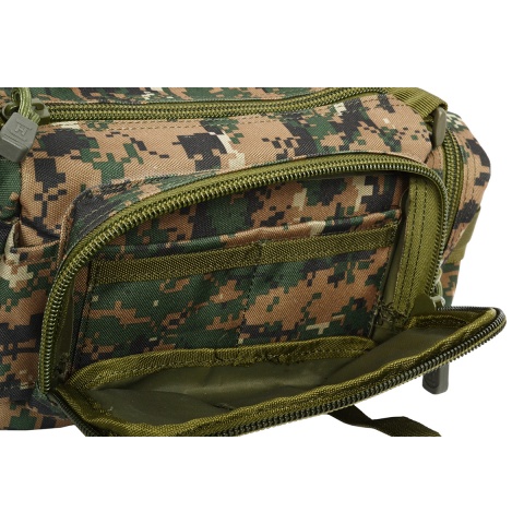 AMA Airsoft Urban Assault Waist UtiliPack - DIGITAL WOODLAND