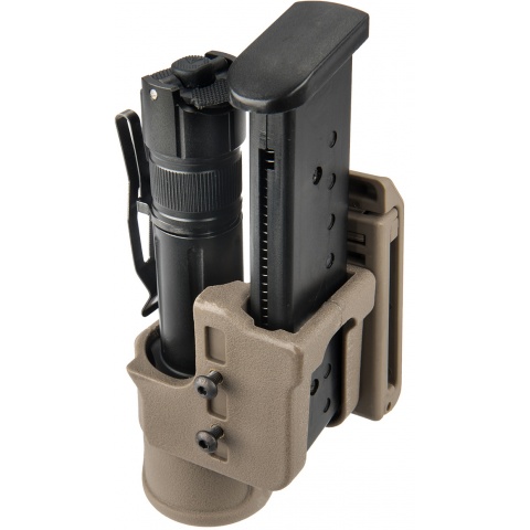 UK Arms Airsoft Speed Flashlight Holster Accessory - DARK EARTH