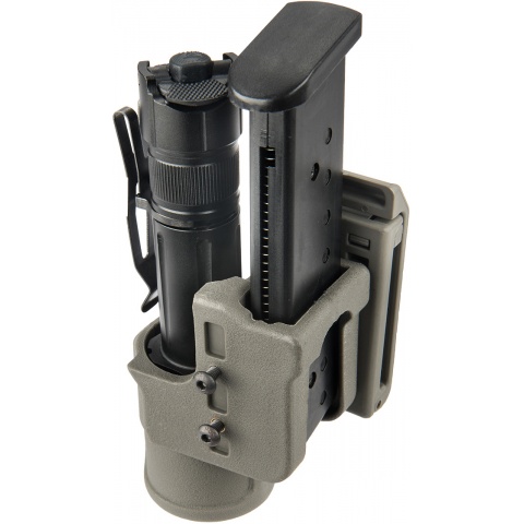 UK Arms Airsoft Speed Flashlight Holster Accessory - FOLIAGE GREEN