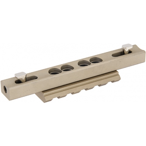 UK Arms 45-degree Low Pro Mount For MK416 Rail - DARK EARTH