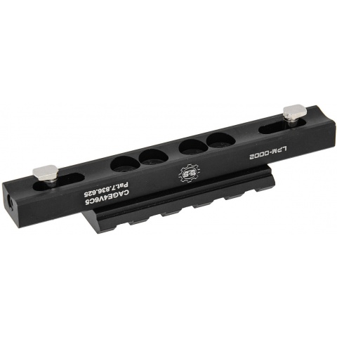 UK Arms 45-degree Low Pro Mount For MK416 Rail - BLACK