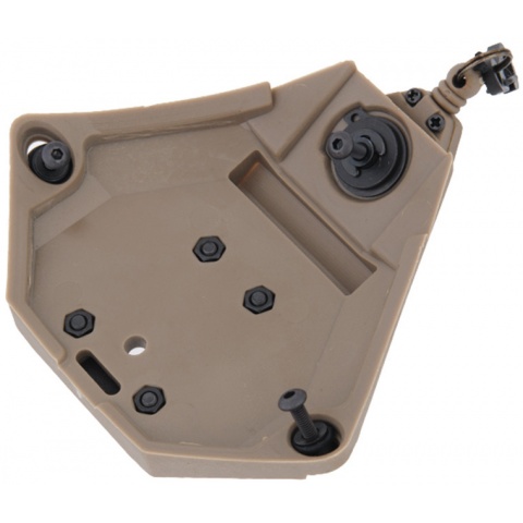 UK Arms L3 Series Helmet NVG Mount Component - DARK EARTH