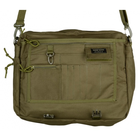 AMA Waterproof Nylon Operator's Shoulder Bag (Color: OD Green)