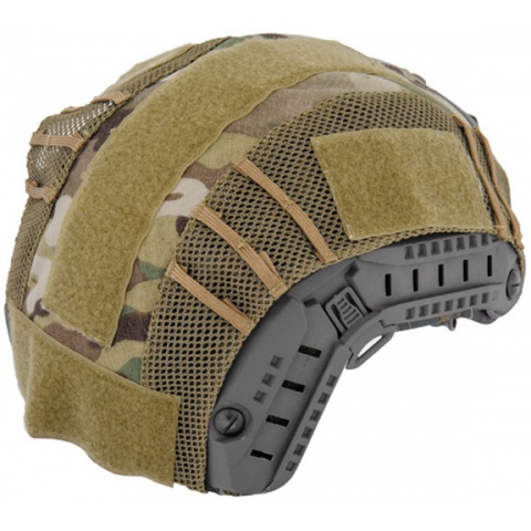 UK Arms Airsoft Maritime Tactical Mesh Helmet Cover - MODERN CAMO