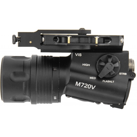 UK Arms M720V Quick Detach Weapon Light with Remote Switch - BLACK