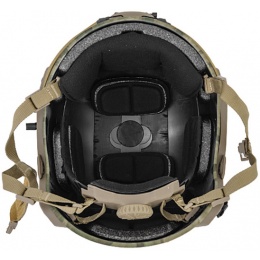 Lancer Tactical Airsoft Adjustable Maritime Helmet (MEDIUM) - FOREST GREEN