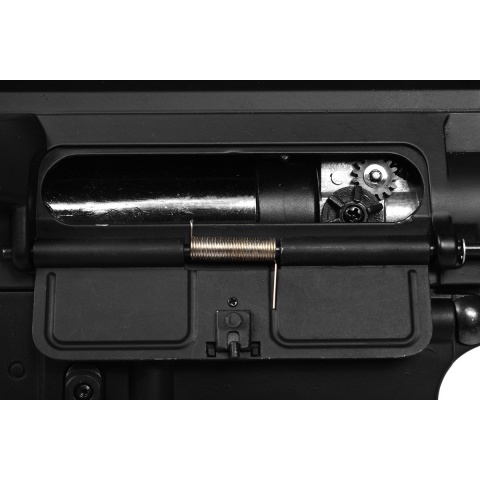 JG M4 Full Metal CQB-R M4 Series Airsoft AEG - BLACK