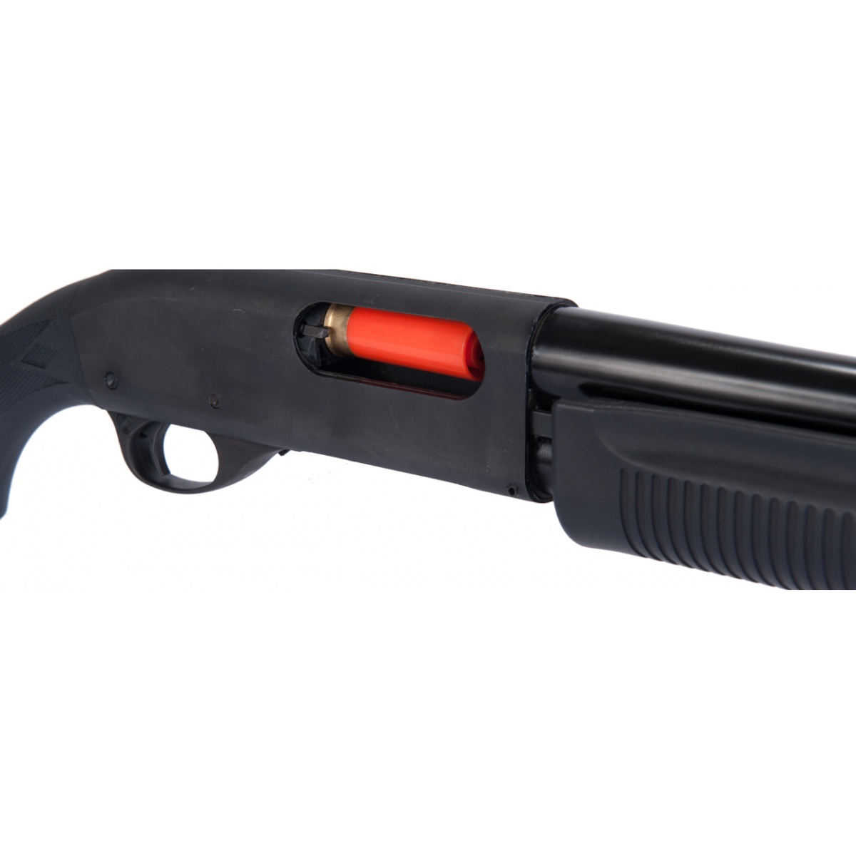 PPS M870 Stubby Shell Ejecting Pump Action Shotgun WOOD Airsoft