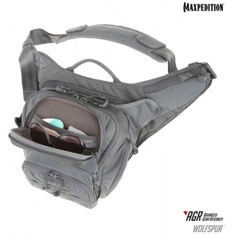 Maxpedition Wolfspur AGR Tactical Crossbody Shoulder Bag - TAN