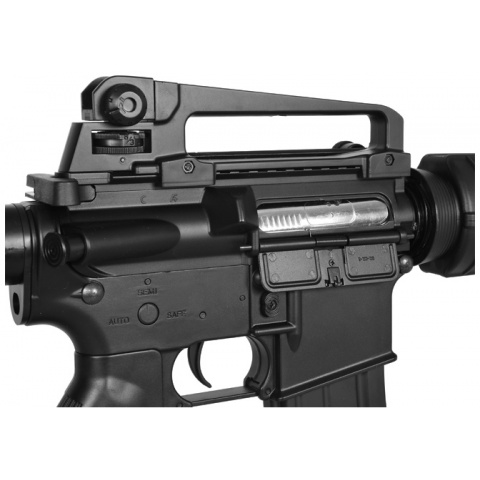 Lancer Tactical M4A1 LT-03B Carbine Airsoft Gun AEG Rifle - BLACK