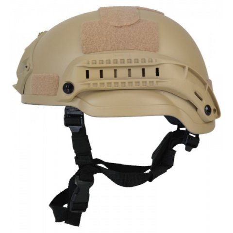 Lancer Tactical MICH 2002 SF Type Tactical Helmet - TAN