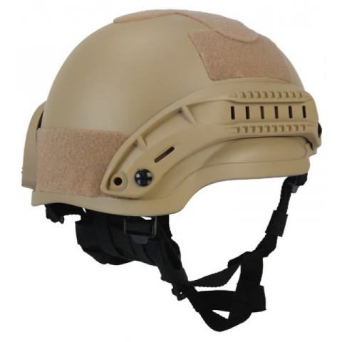 Lancer Tactical MICH 2002 SF Type Tactical Helmet - TAN