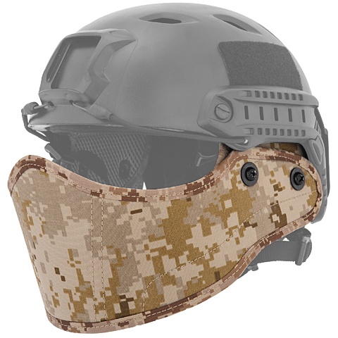 Lancer Tactical CA-801A FAST Helmet Armor Airsoft Face