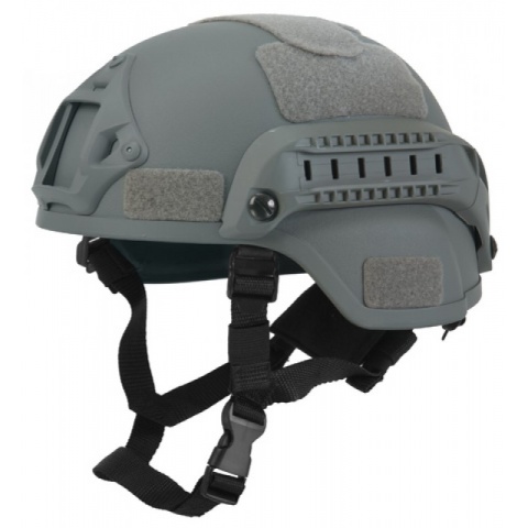 Lancer Tactical MICH 2000 SF Type Tactical Helmet - GREEN