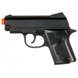 UK Arms Airsoft Makarov Spring Powered Metal Pistol - BLACK