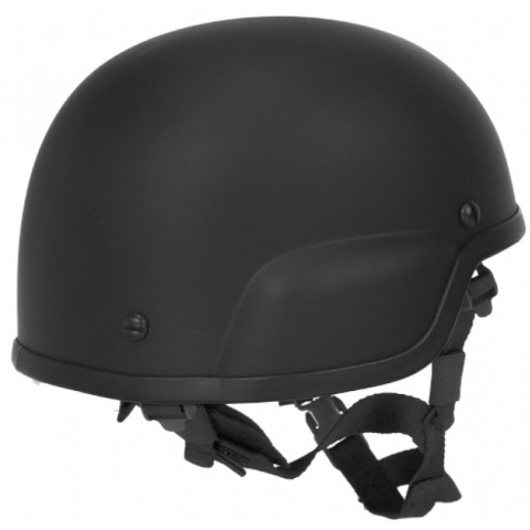 Lancer Tactical MICH 2000 ACH Tactical Helmet - BLACK
