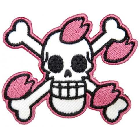 UK Arms Airsoft Hook and Loop Base Cotton Candy Lover Patch - WHITE/PINK
